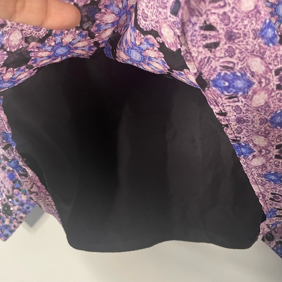 Jennifer Lopez Multicolor Patterned Blouse - Picture 5 of 6